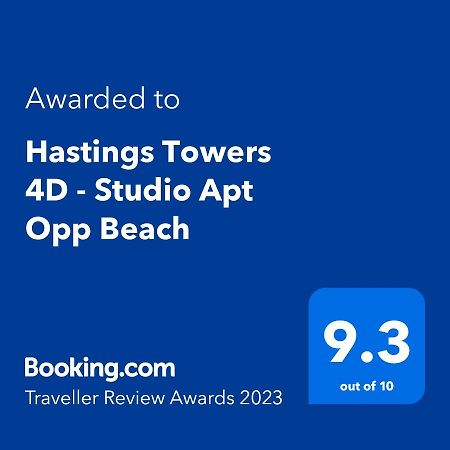 Hastings Towers 4D - Studio Apt Opp Beach Бриджтаун Экстерьер фото